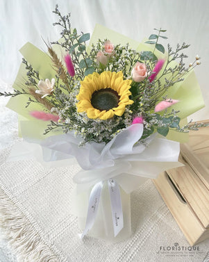 Petite Bouquet - Sunflower From Singapore Florist Floristique