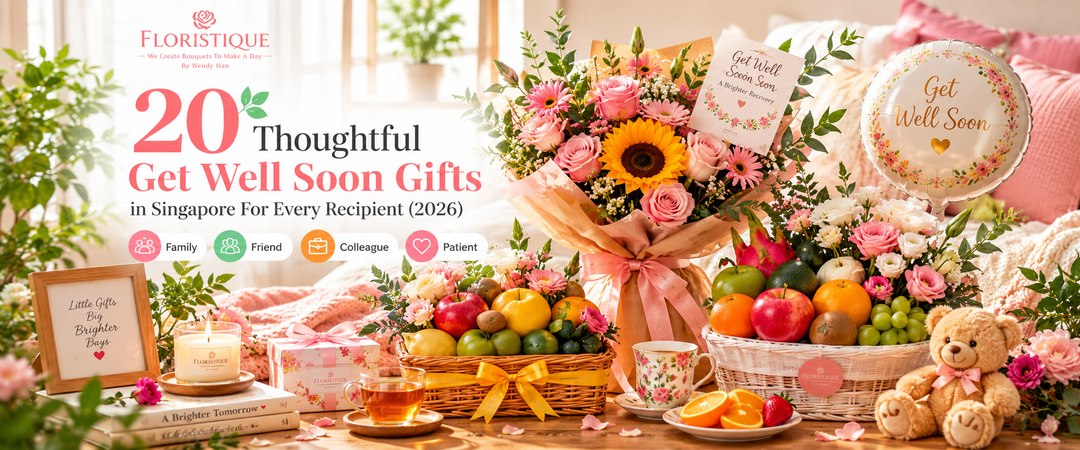 20 Thoughtful Get Well Soon Gifts in Singapore For Every Recipient (2026) | Floristique 