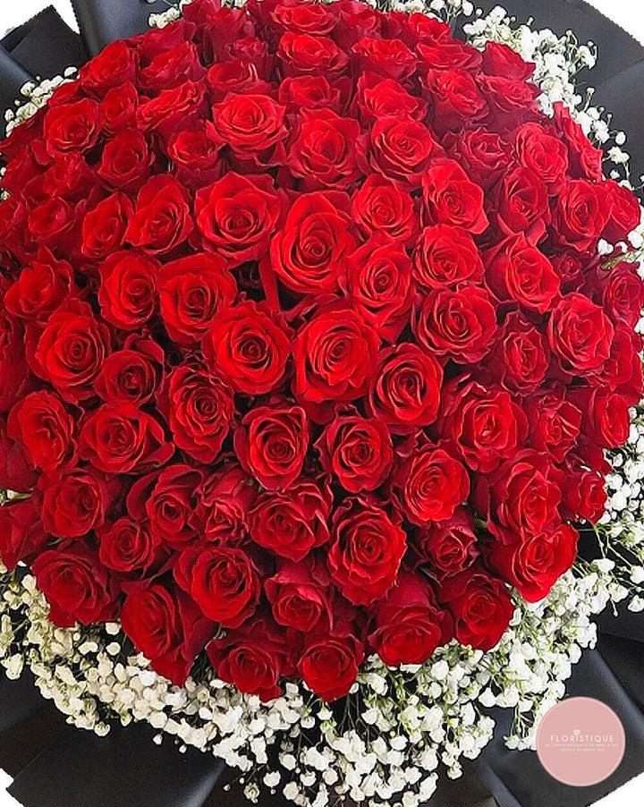 99 Roses Bouquet Delivery in Singapore | Floristique – FloristiqueSG