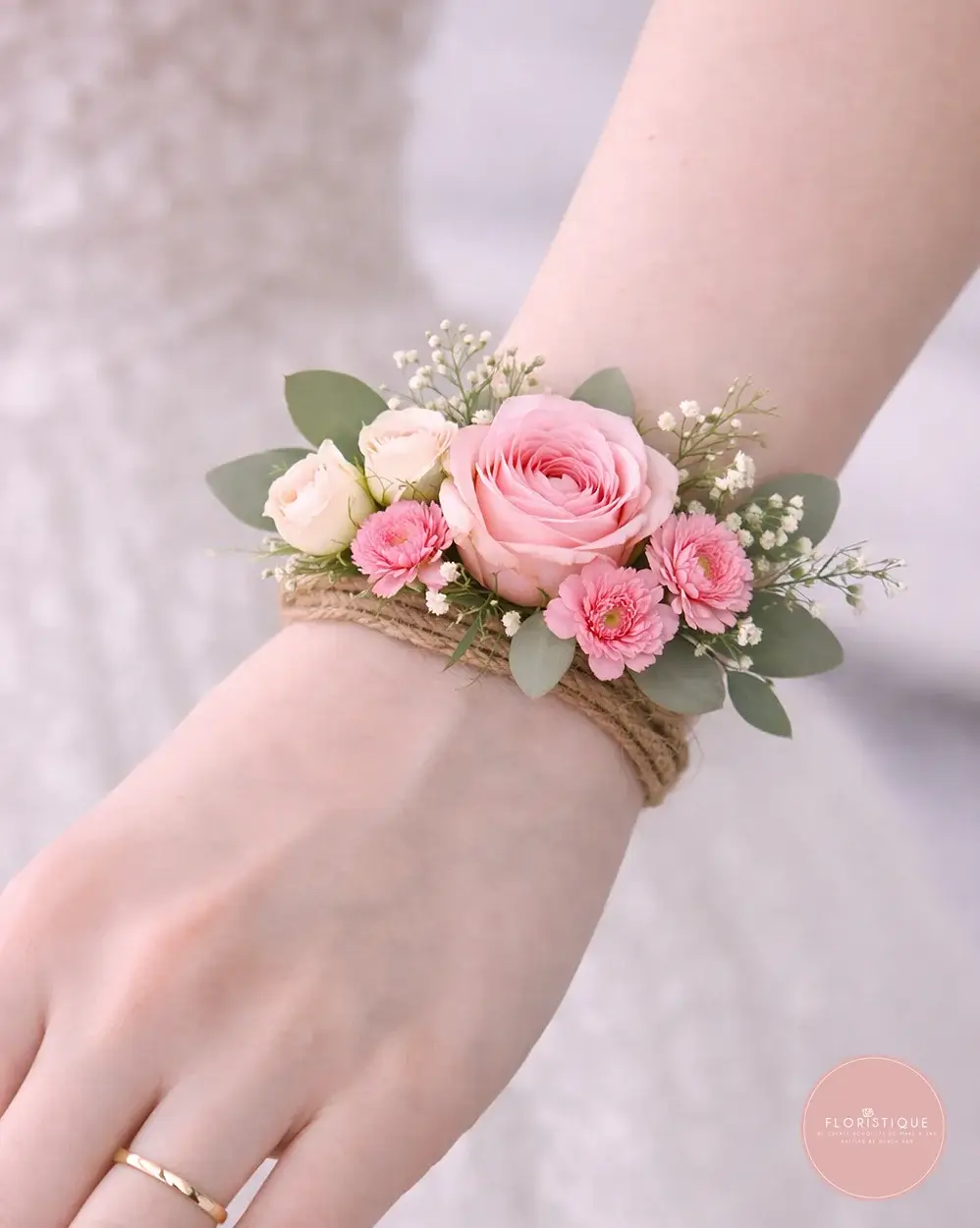 Romantic Beginning Bridal Set - FloristiqueSG 