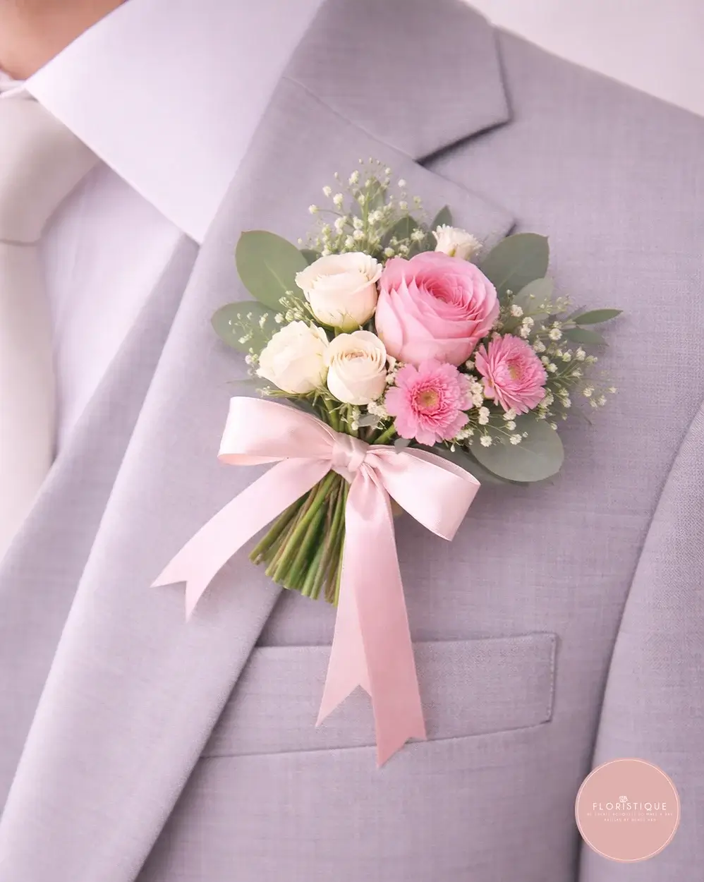 Romantic Beginning Bridal Set - FloristiqueSG 