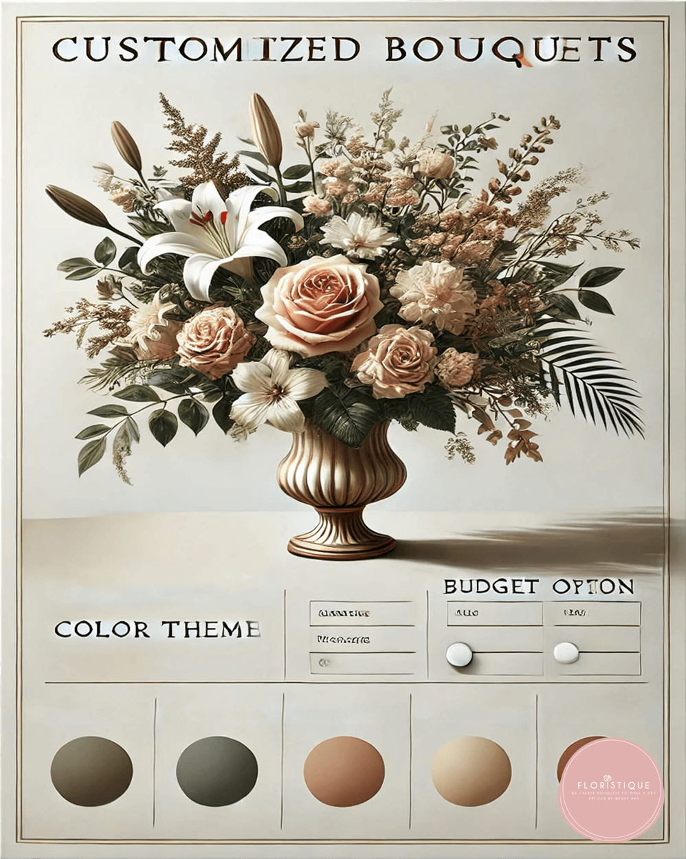 Below $100 Bouquets Series