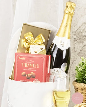 Champagne Charms & Chocolate WGHP - FloristiqueSG 