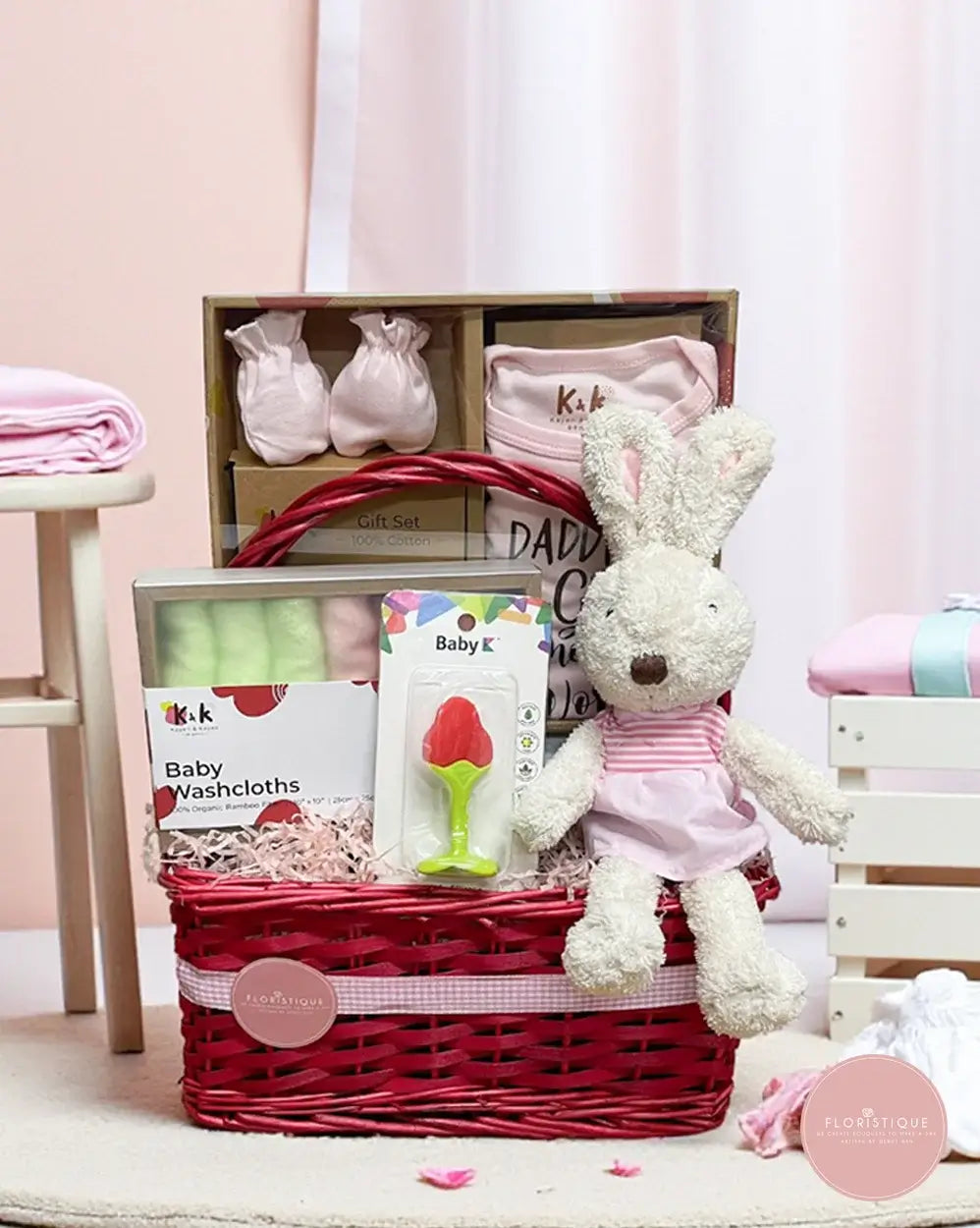 Pink Snuggles BHP - FloristiqueSG 