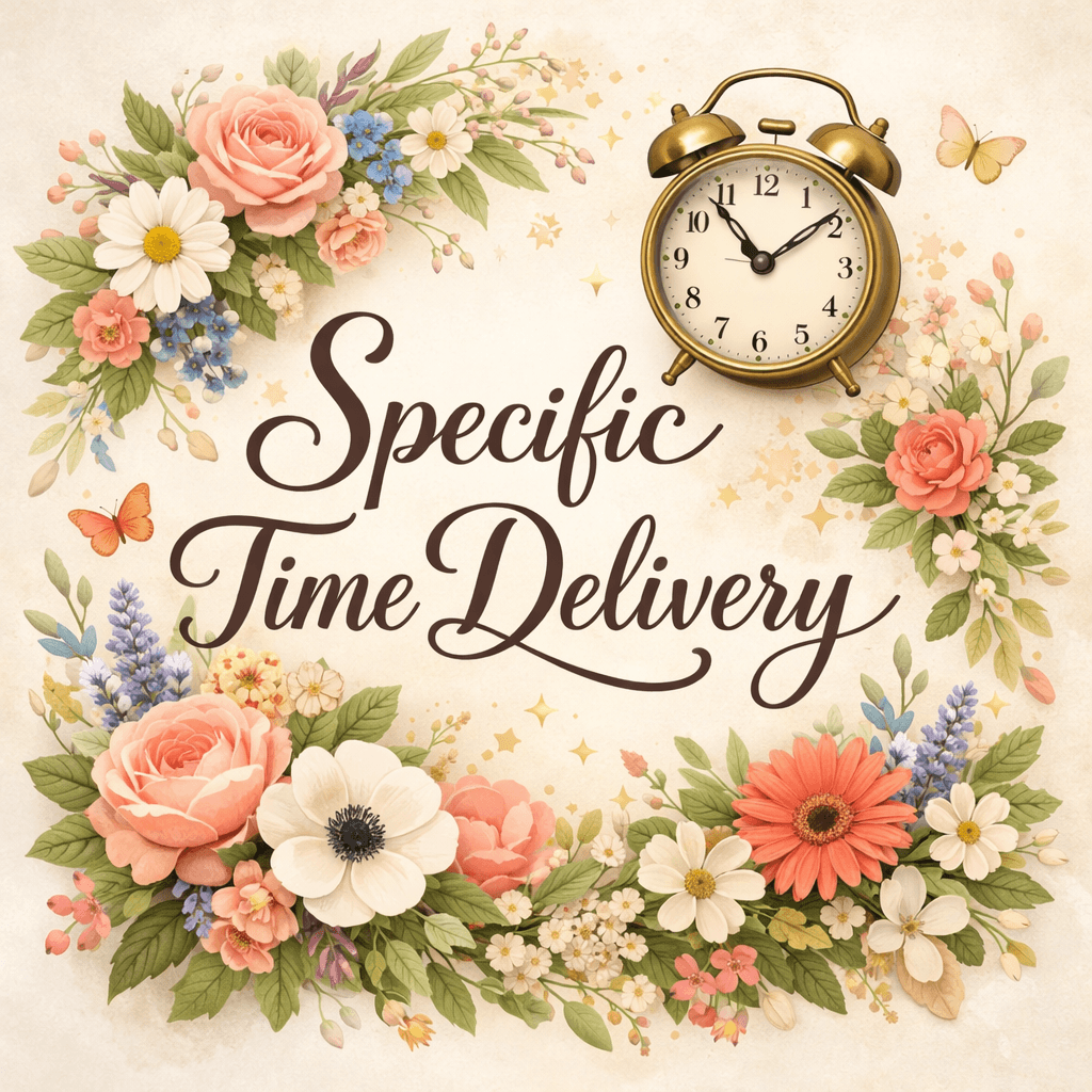 Specific Time Delivery - FloristiqueSG 
