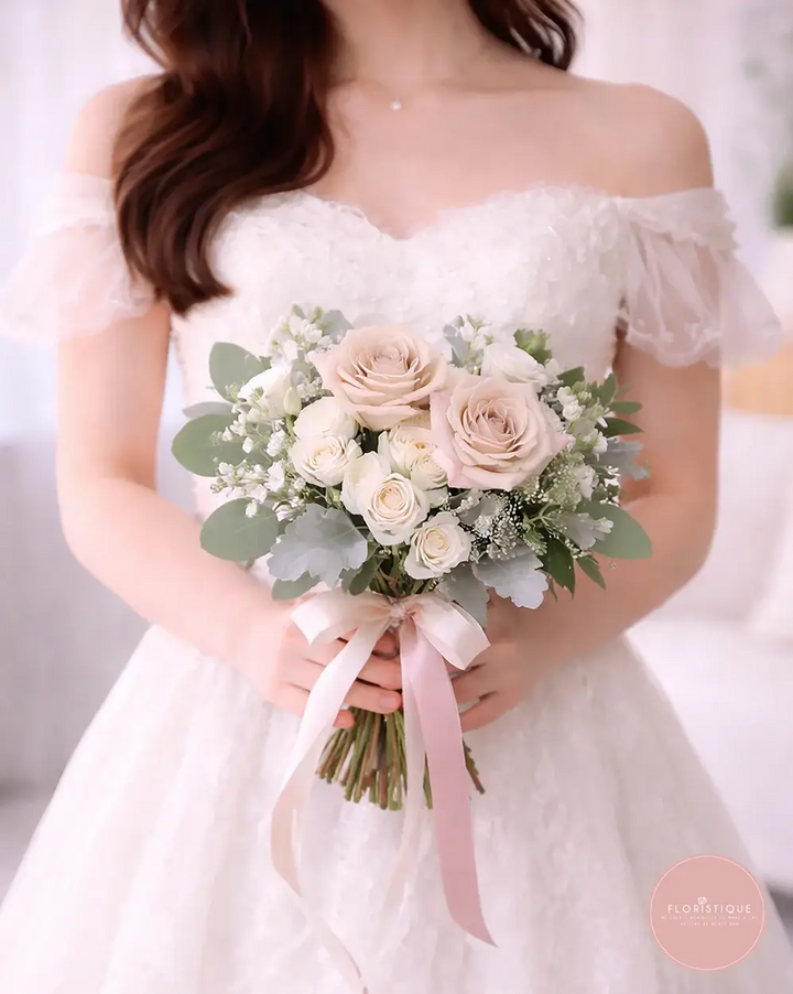 Written in Love Bridal Set - FloristiqueSG 