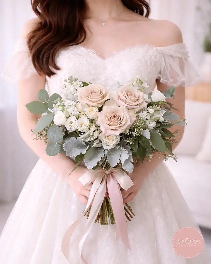 Written in Love Bridal Set - FloristiqueSG 