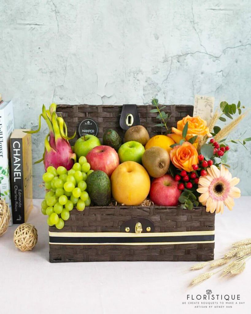 Basket Of Fruit FHP - FloristiqueSG 