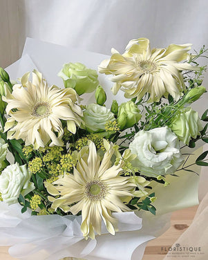Willyn Bouquet - Gerbera, Spray Roses, And Eustoma From Singapore Florist Floristique