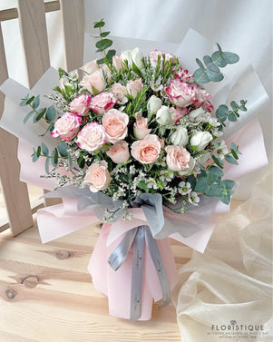 Fancy Bouquet - Spray Roses From Singapore Florist Floristique